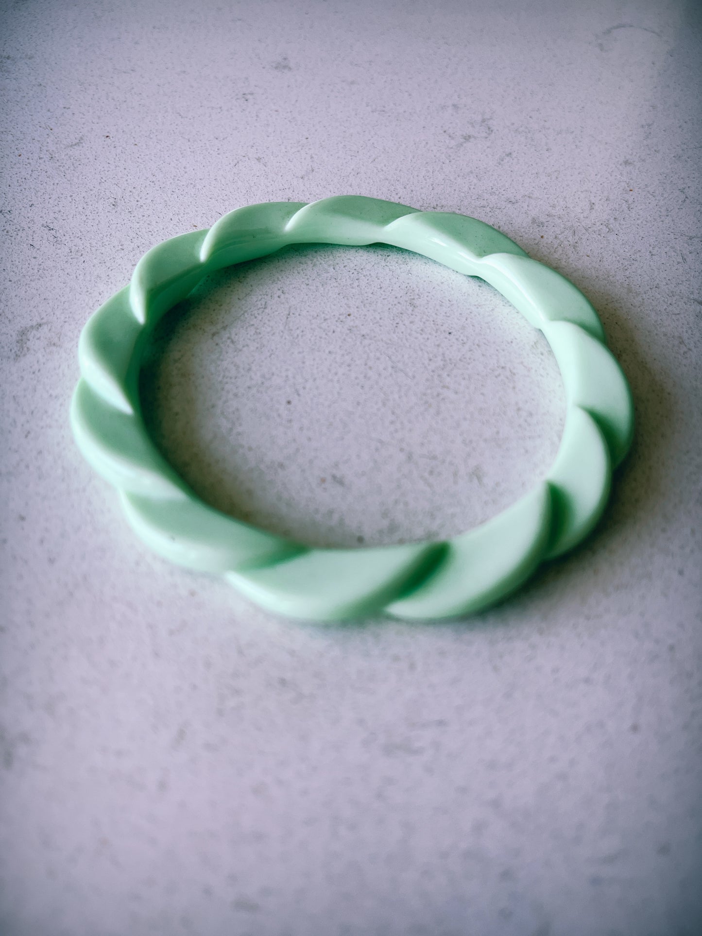 Minty Wave Bangle