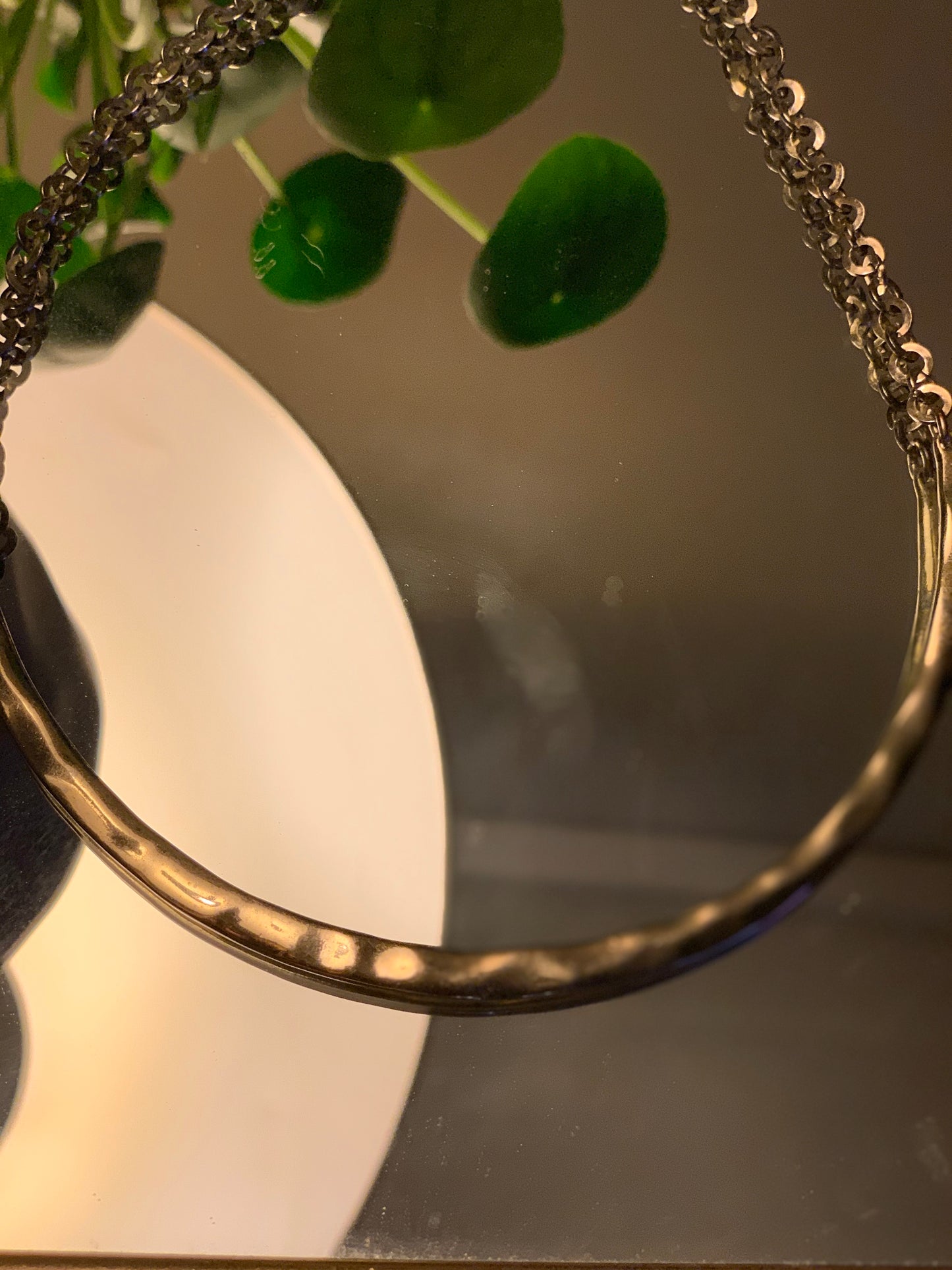 Stamped Bar necklace