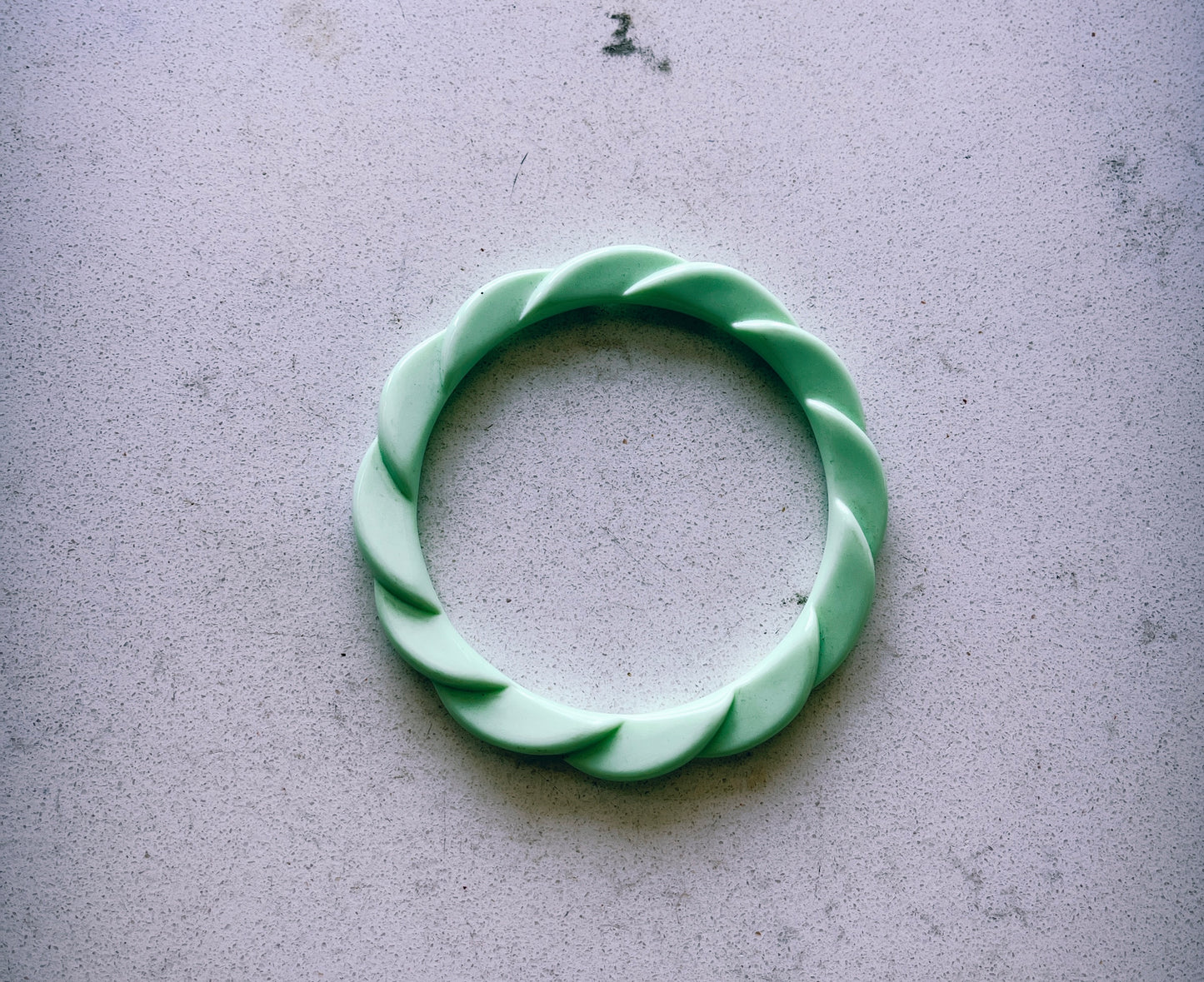 Minty Wave Bangle