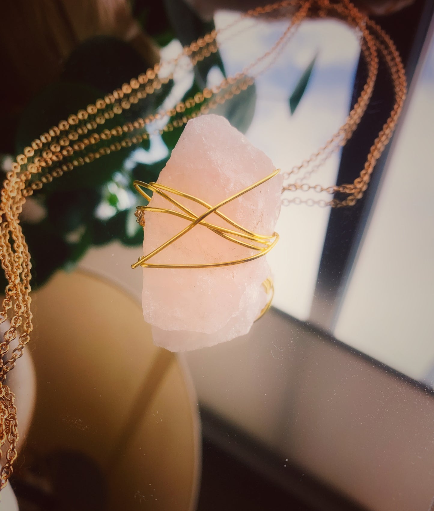 Dorado Rose Quartz Pendant