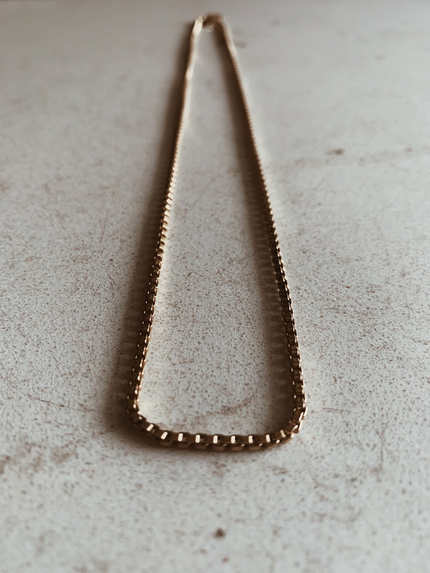 Box Chain necklace