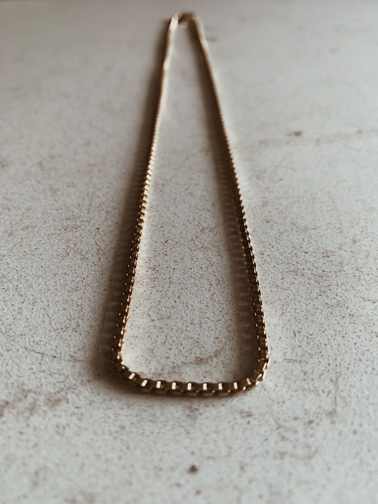 Box Chain necklace