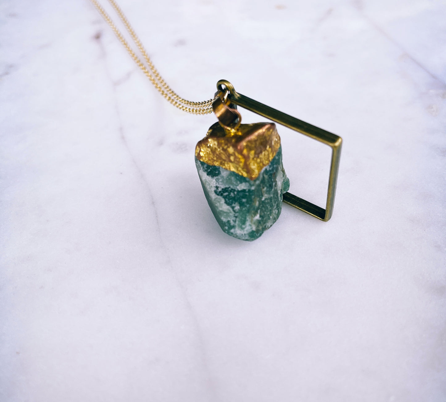 Green Amethyst Aura
