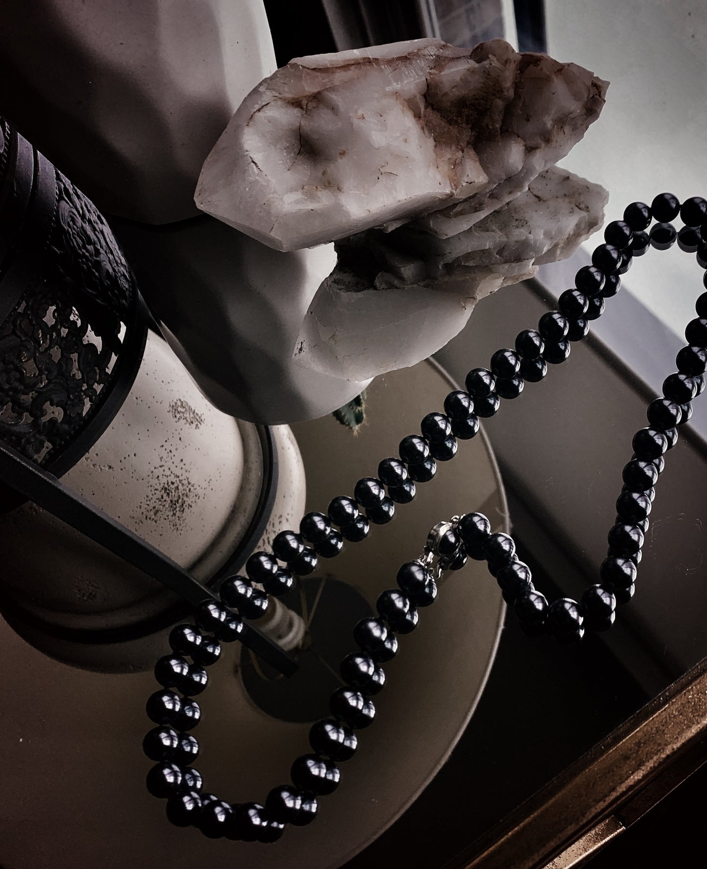 Midnight pearls