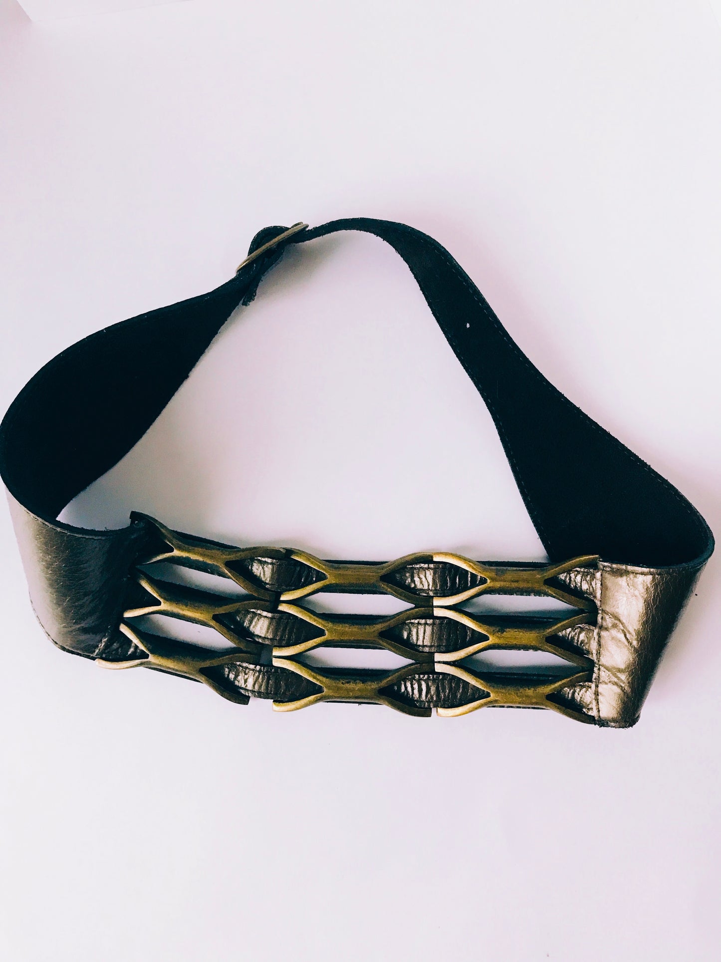 Brass High Waist Belt