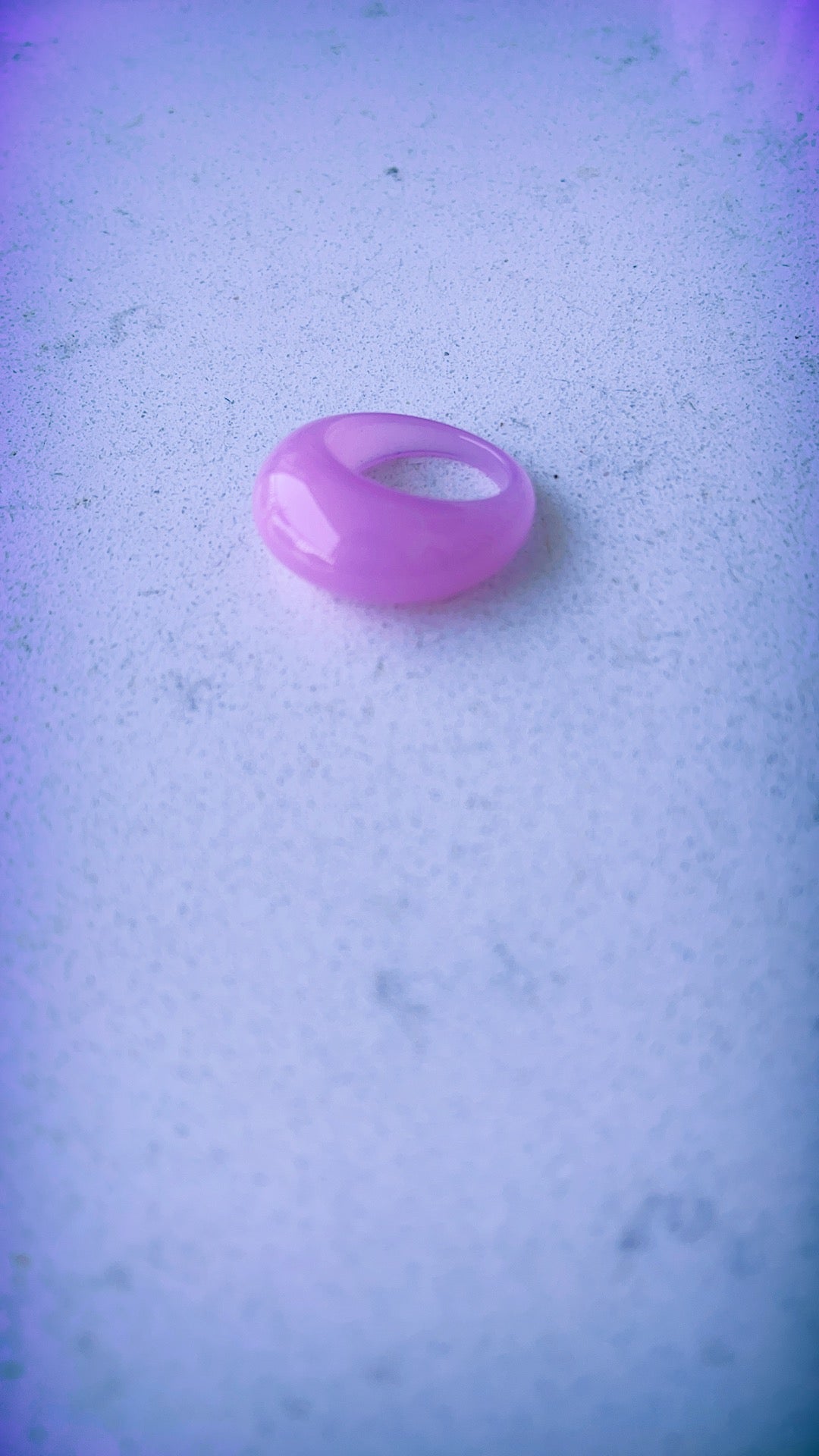 90s Purple Pop Ring